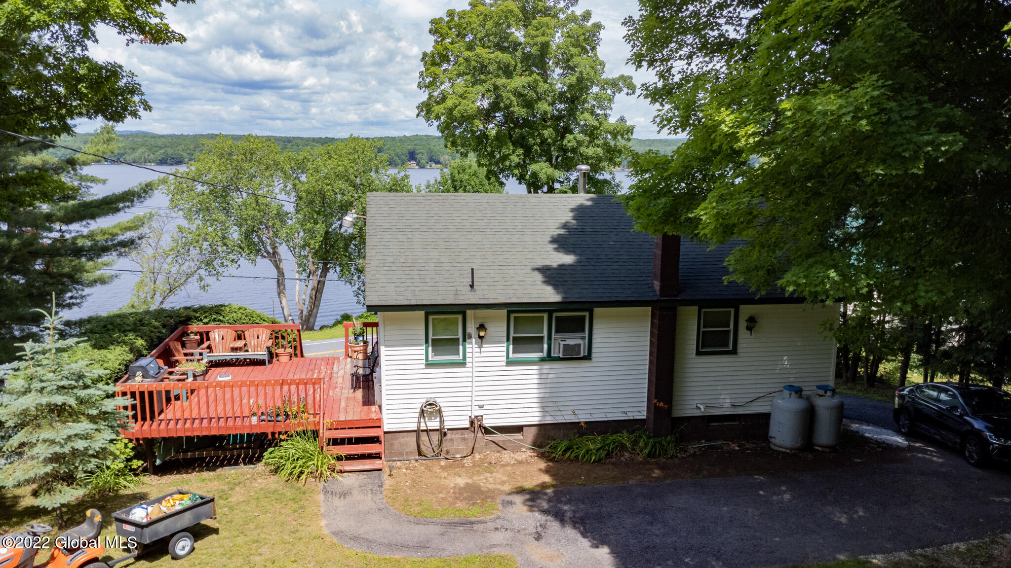 710 South Shore Road Edinburg, NY 12134 - Photo 39 of 40 710 S Shore Rd Drone-11