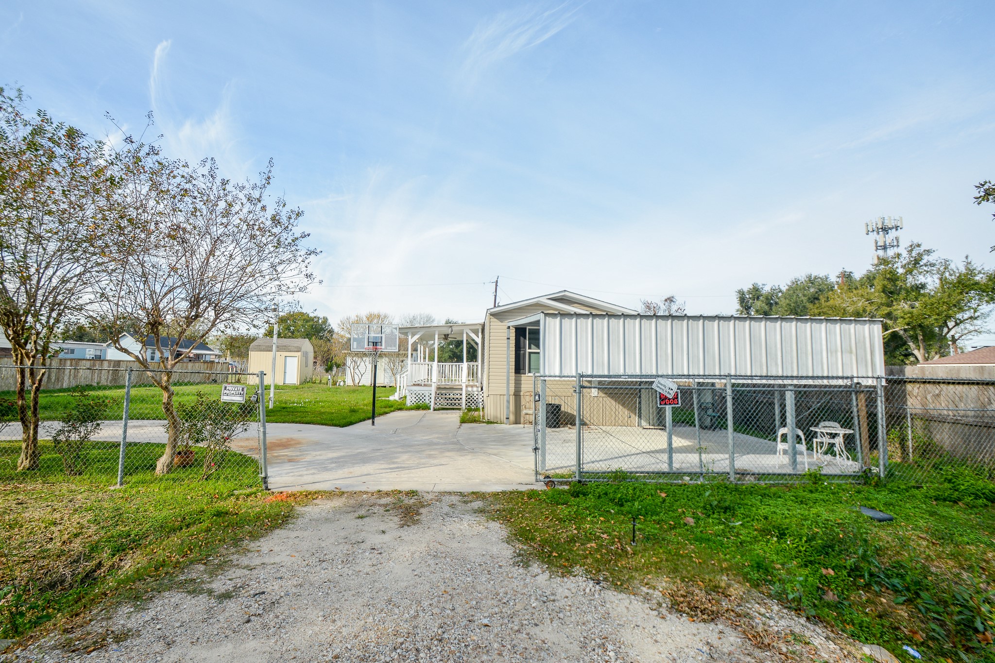 3610 Alice Street Fresno, TX 77545 - Photo 20 of 26 a view of a chair and tables in the garden
