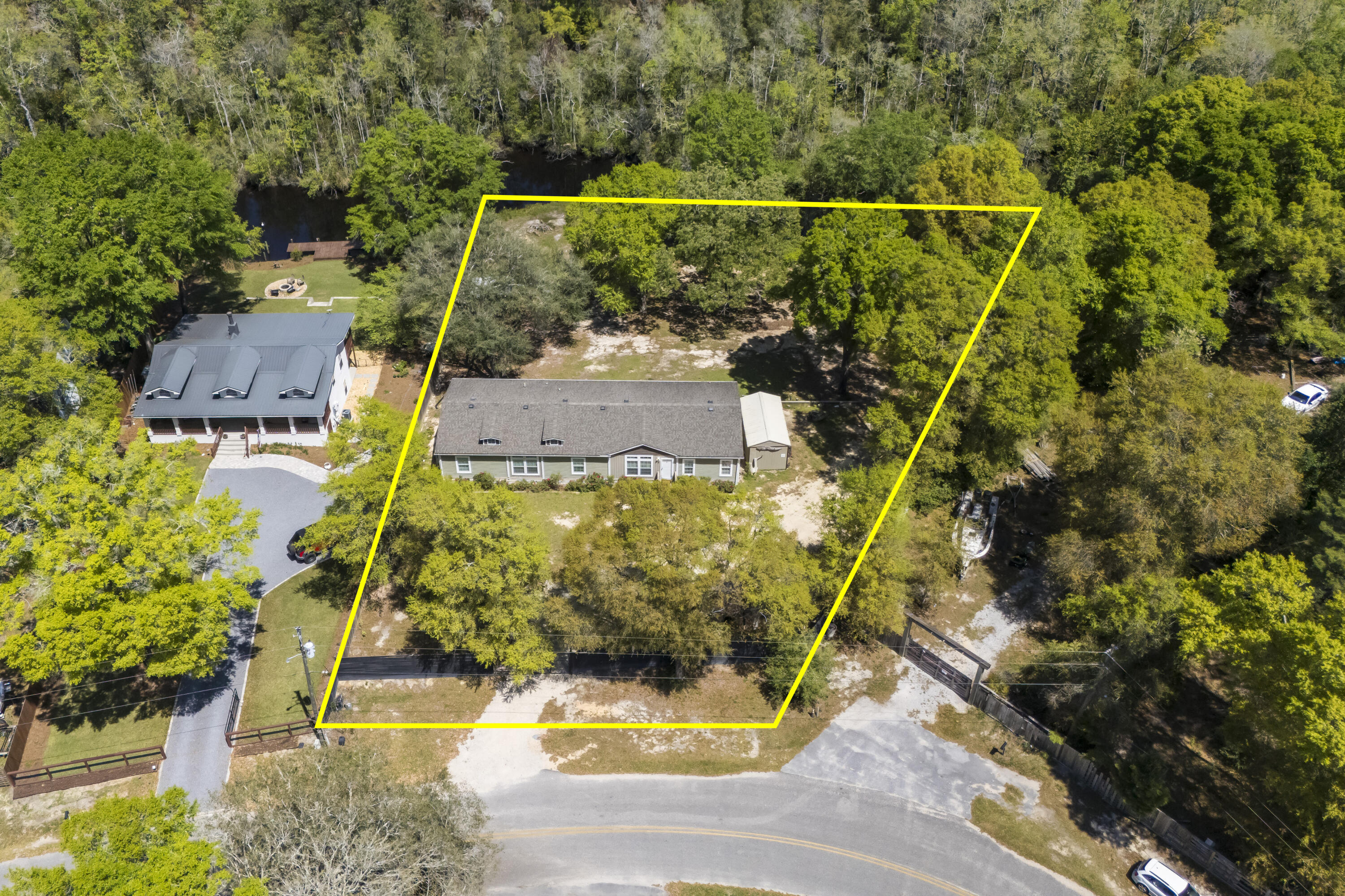 748 Phillips Drive Freeport, FL 32439 - Photo 4 of 50 a view of a swimming pool with a patio