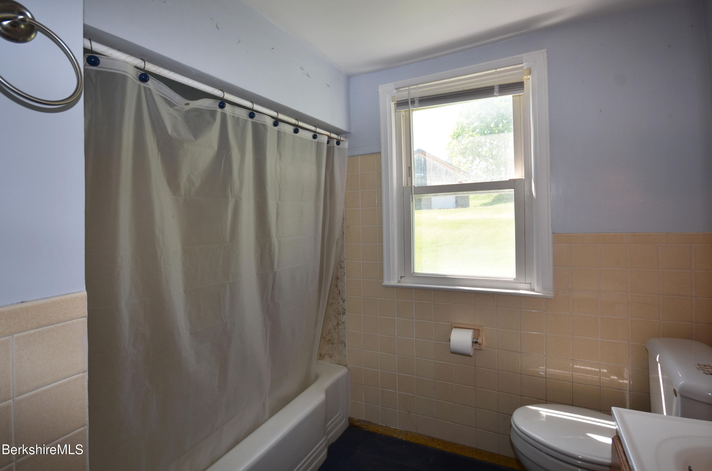 1649 State Road Richmond, MA 01254 - Photo 27 of 43 a bathroom with a shower and a toilet