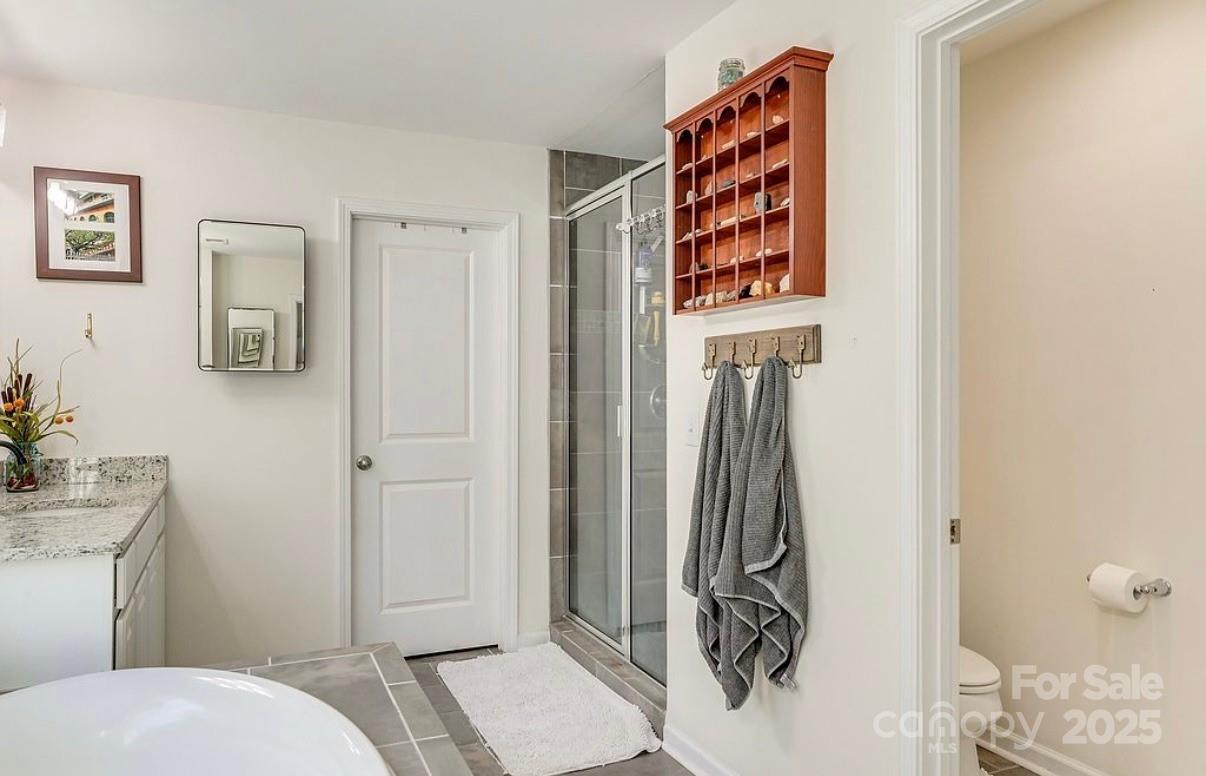 411 Stonefield Circle Moncks Corner, SC 29461 - Photo 35 of 42 a bathroom with a toilet sink and shower