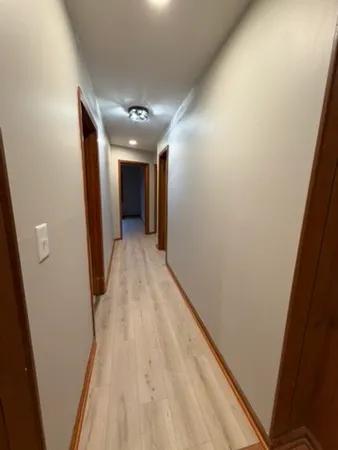 wooden floor in a gallery