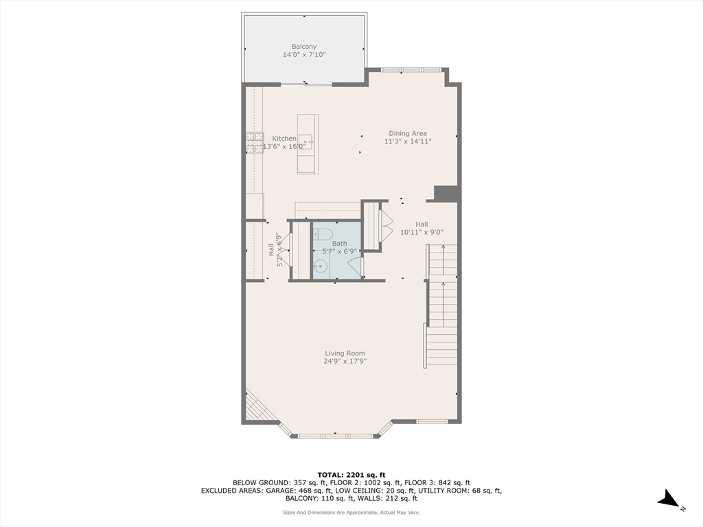 5D Manor Drive, Unit B Hooksett, NH 03106 - Photo 41 of 42 a picture of a floor plan