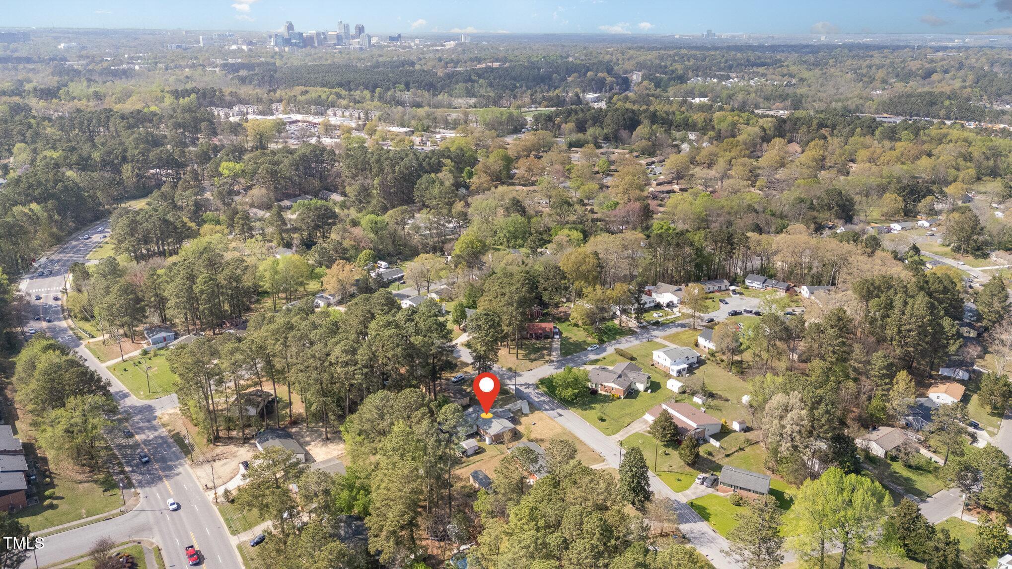 1800 Tee Dee Street Raleigh, NC 27610 - Photo 31 of 31 Neighborhood Aerial View