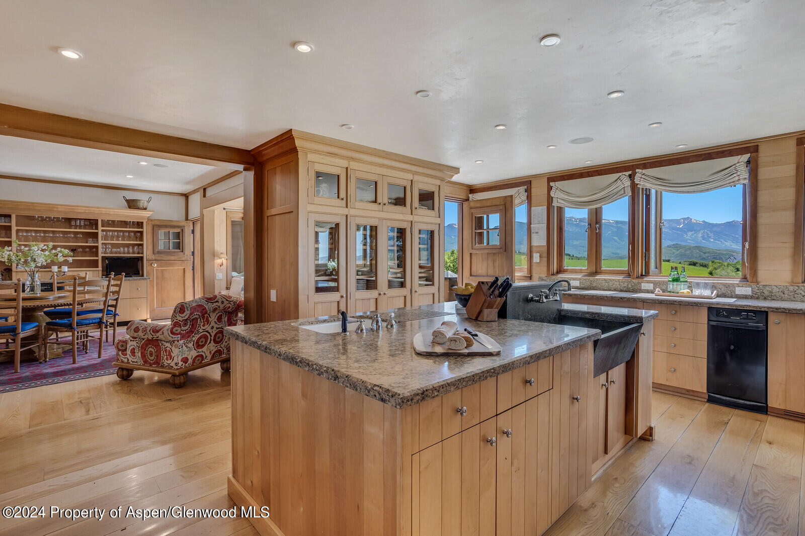 1200 Kessler Drive Aspen, CO 81612 - Photo 19 of 58 a kitchen with stainless steel appliances granite countertop a sink and a stove
