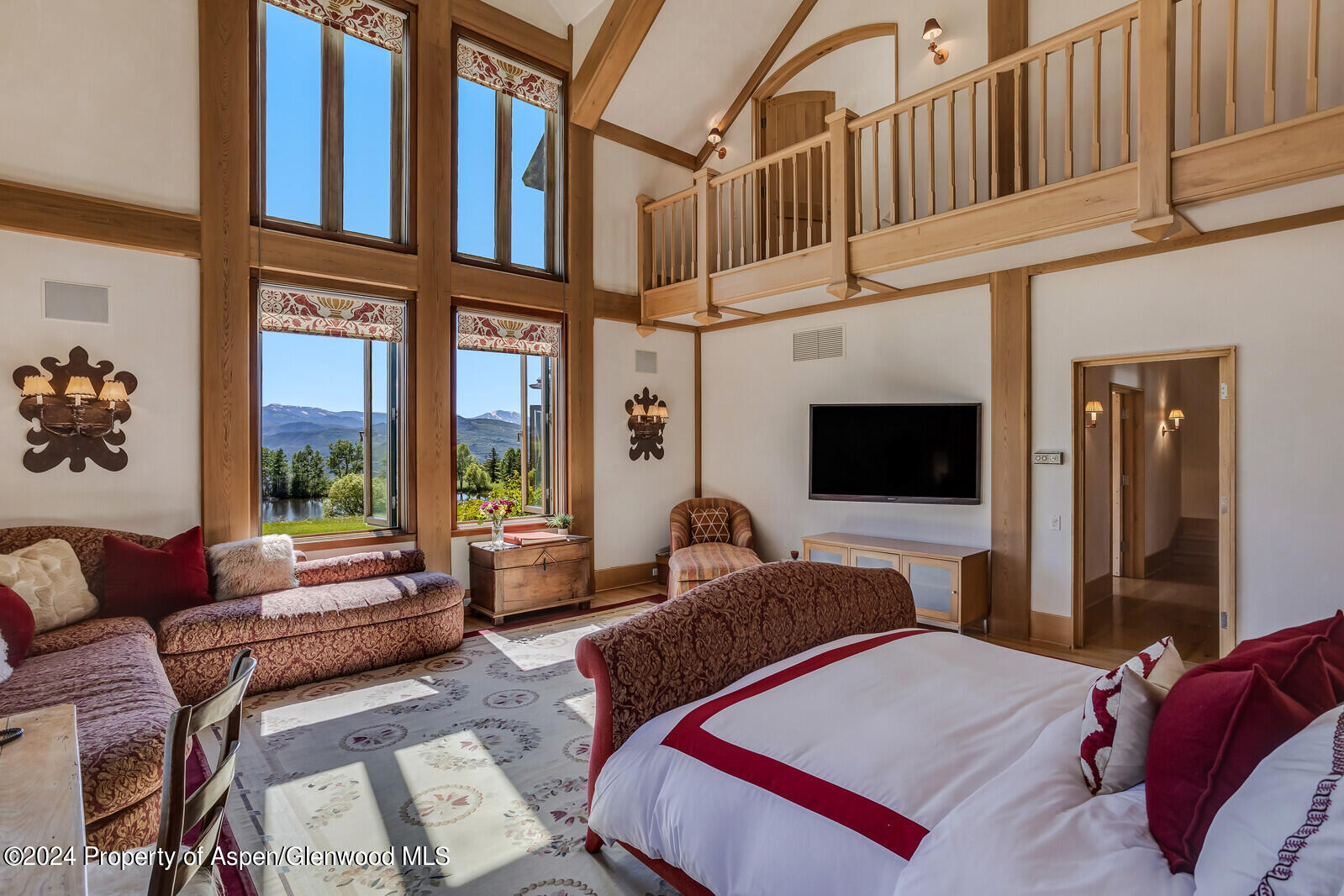 1200 Kessler Drive Aspen, CO 81612 - Photo 24 of 58 a bedroom with furniture and a window