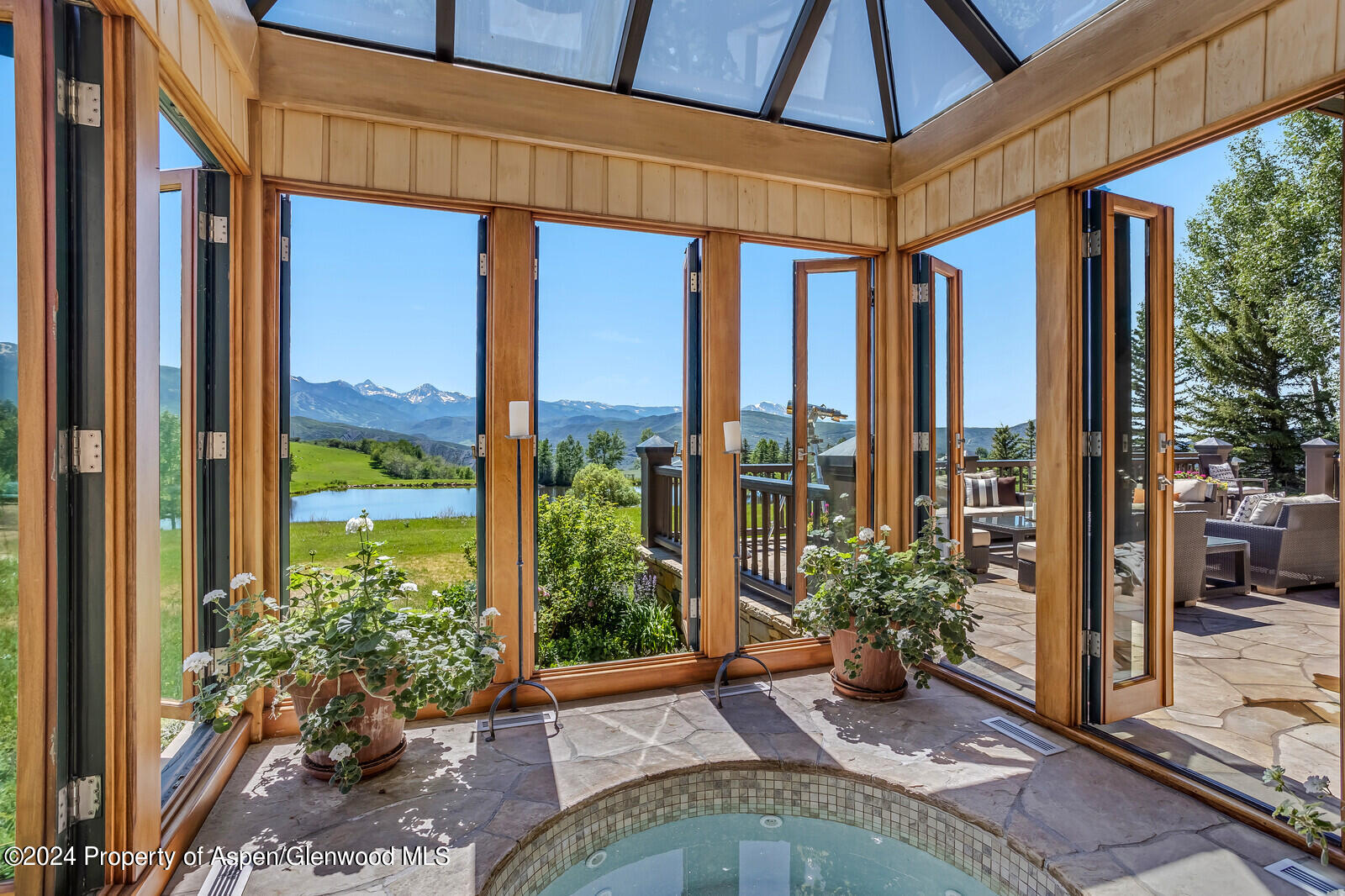 1200 Kessler Drive Aspen, CO 81612 - Photo 29 of 58 a view of a backyard with garden