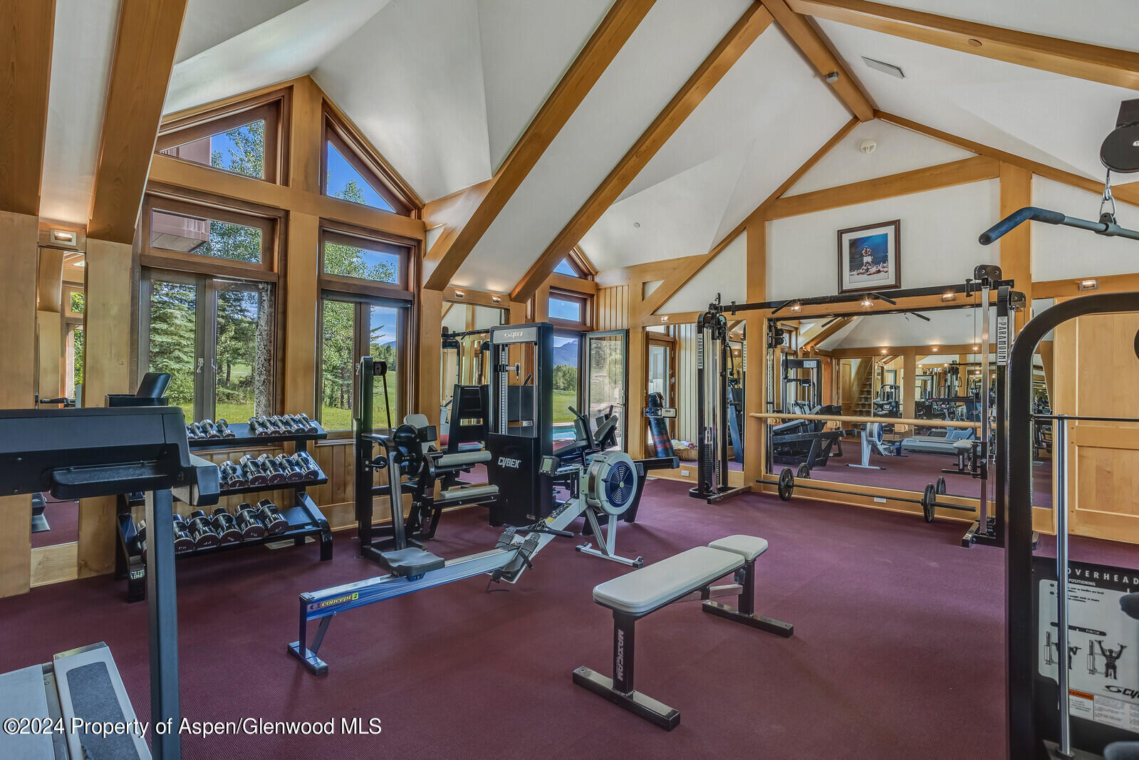 1200 Kessler Drive Aspen, CO 81612 - Photo 43 of 58 a living room with furniture a rug and a floor to ceiling window