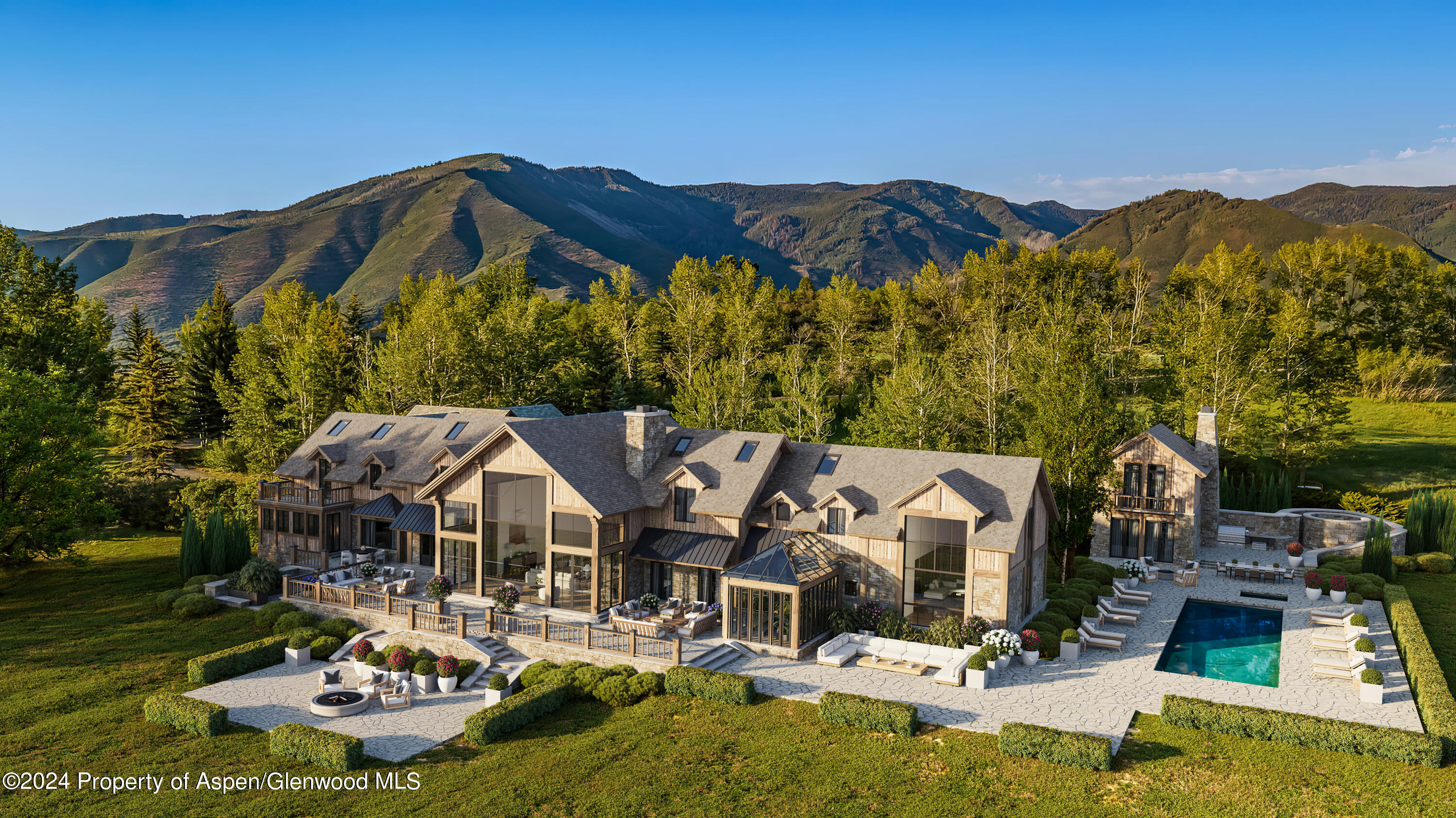 1200 Kessler Drive Aspen, CO 81612 - Photo 50 of 58 a view of multiple houses with a big yard