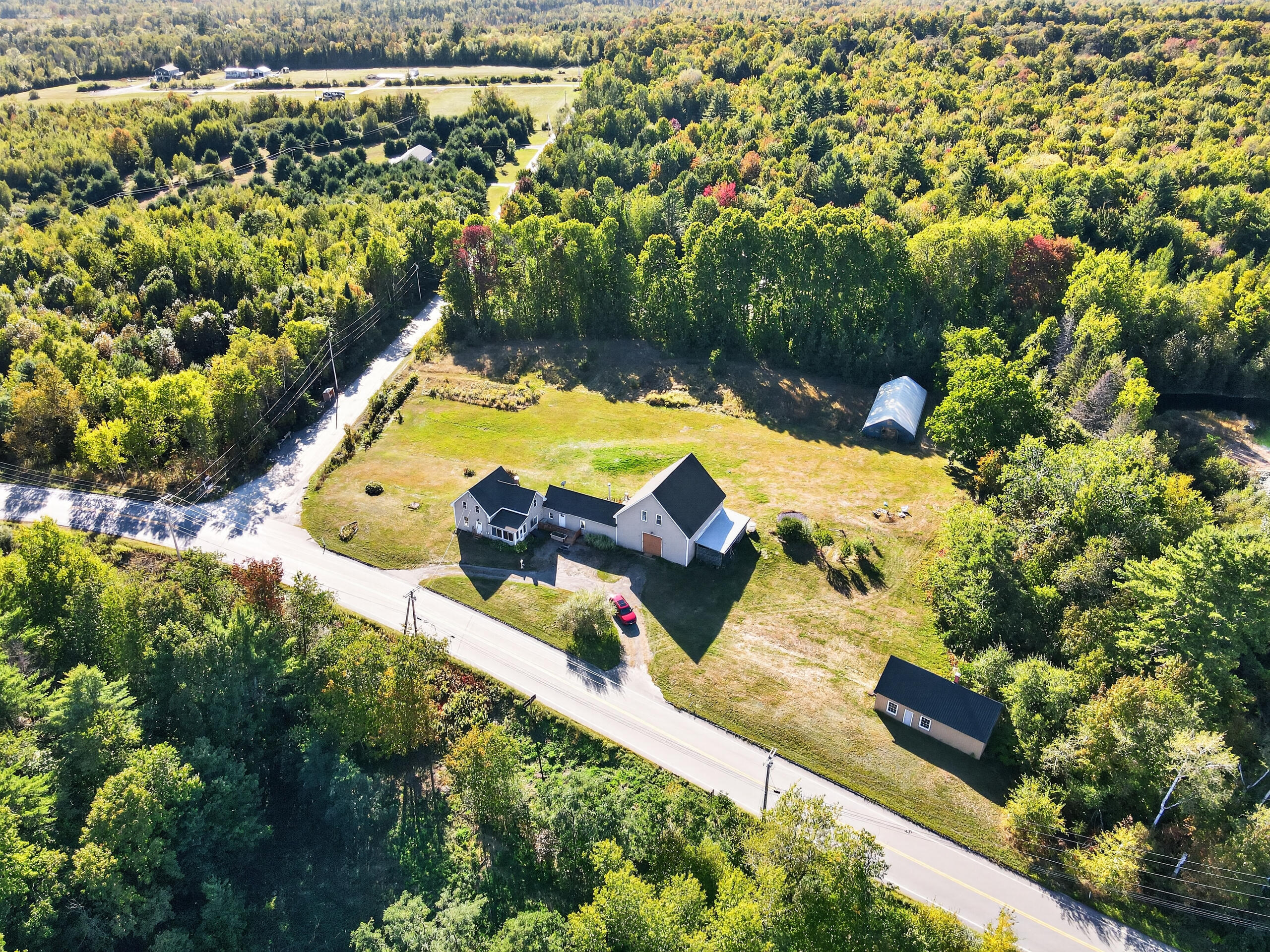 69 Roussin Road Newport, ME 04953 - Photo 5 of 73 Aerial