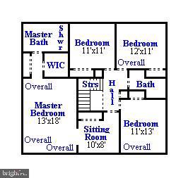 13604 Turnmore Road Silver Spring, MD 20906 - Photo 49 of 50 Floor plan 2nd floor