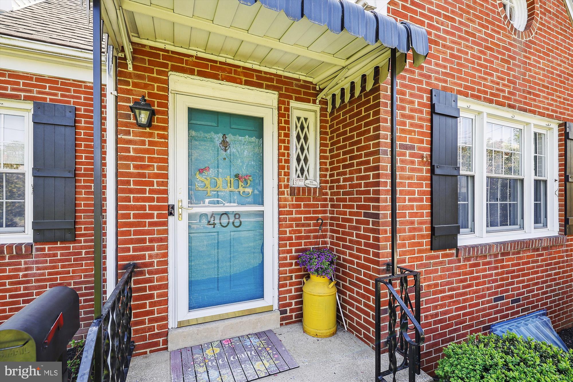 408 Wilson Place Frederick, MD 21702 - Photo 8 of 72 Covered front entry.