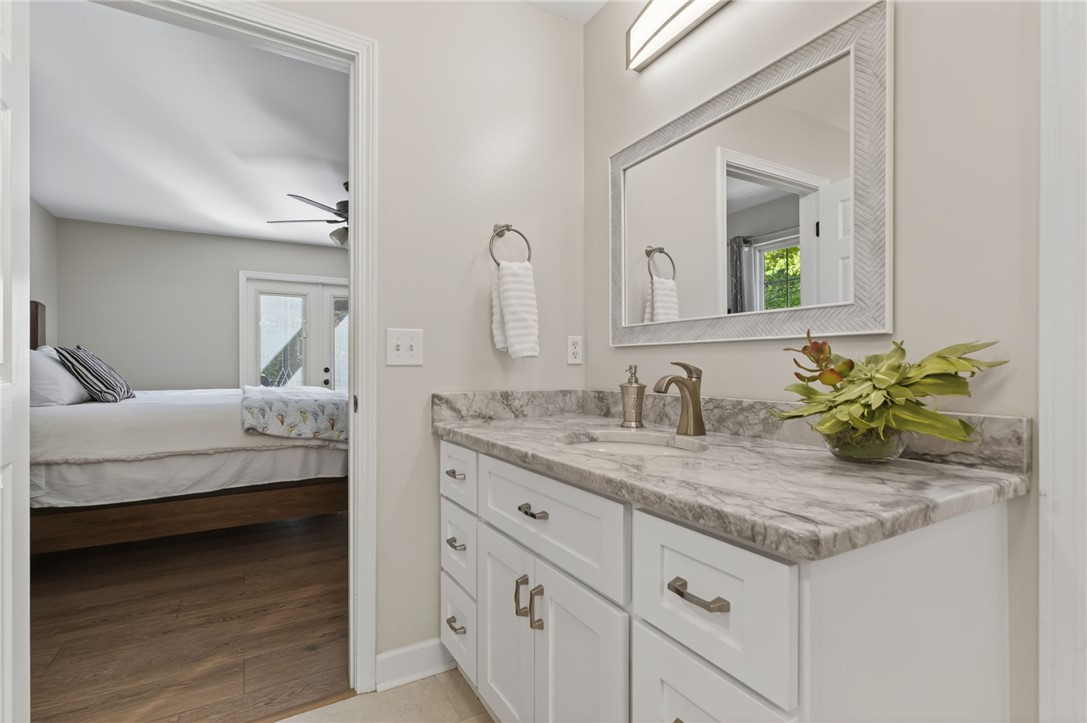 322 Shorecrest Drive Seneca, SC 29672 - Photo 14 of 30 This bathroom offers a large vanity with ample storage, perfect for daily routines.