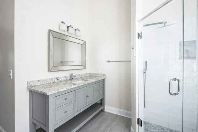 a view of park with bench and bench