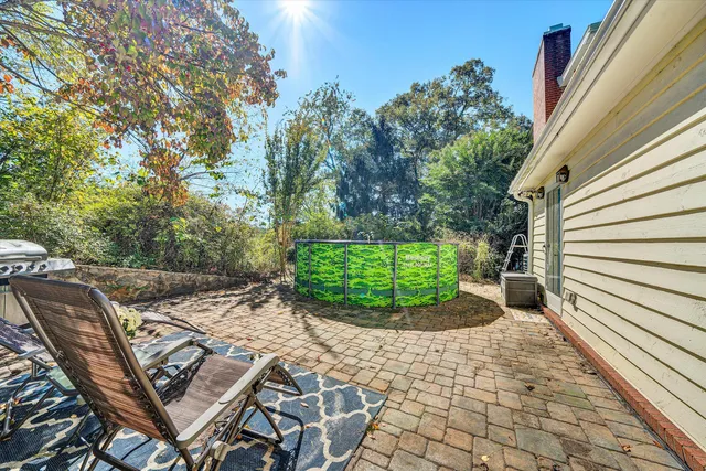 a view of a livingroom with furniture and wooden floor