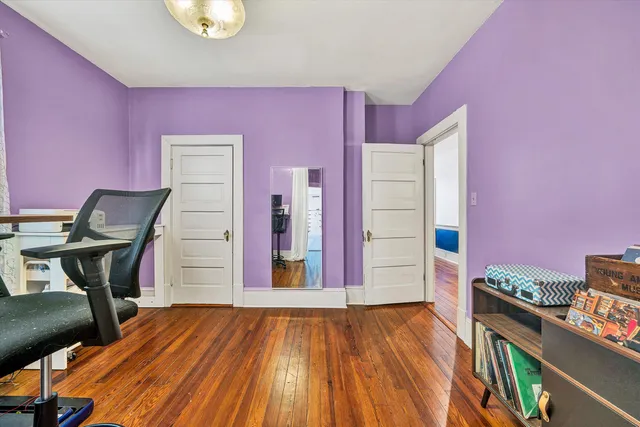 a picture of a wall with a white wall and a painting