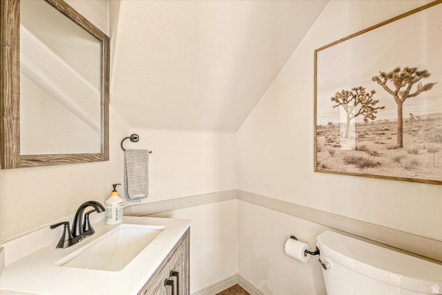 345 North 2450th Street East, Unit 152 St. George, UT 84790 - Photo 16 of 40 Bathroom featuring vanity and toilet