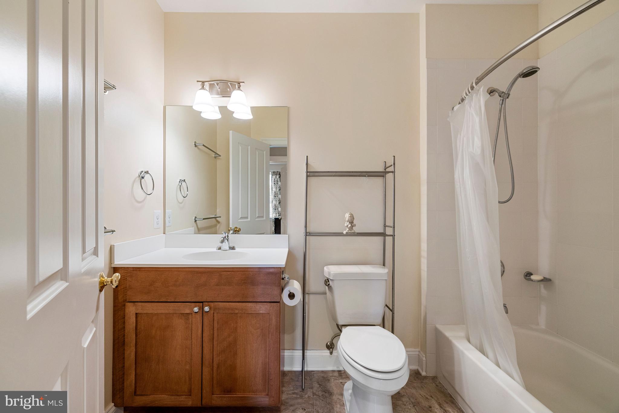 20147 Woodtrail Road Round Hill, VA 20141 - Photo 31 of 41 a bathroom with a sink a toilet and shower