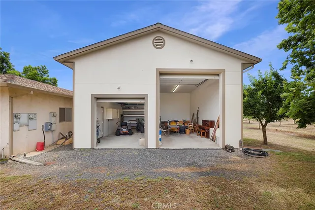 a view of a lake in middle of the town