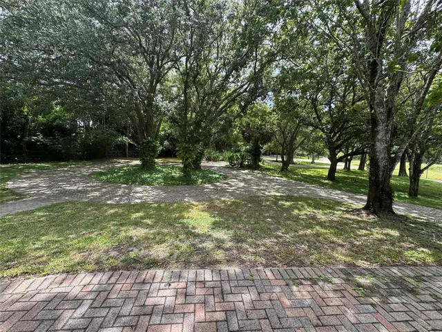 a view of outdoor space with trees