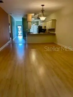 a view of a kitchen with a sink