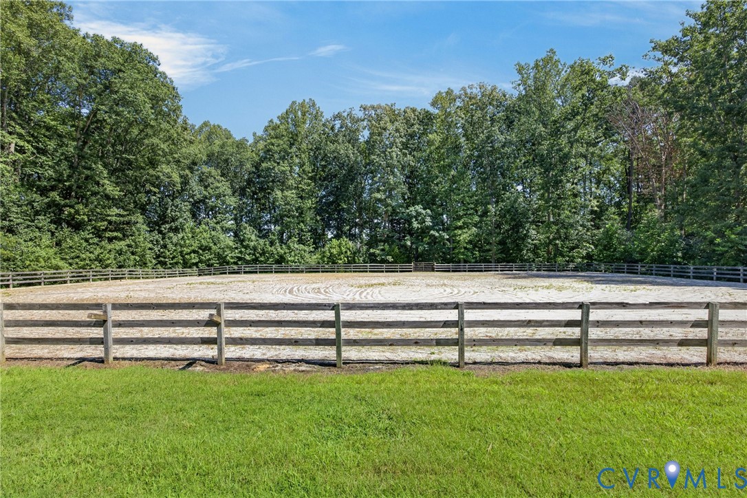 1108 Shallow Well Road Manakin-Sabot, VA 23103 - Photo 5 of 8 Fenced riding arena with a sandy surface, surround