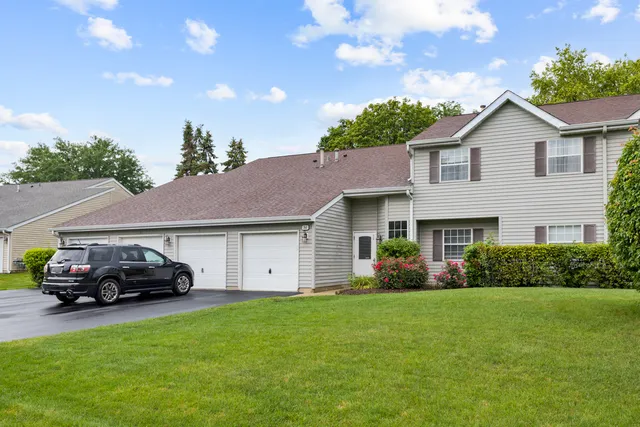 a car parked in front of house