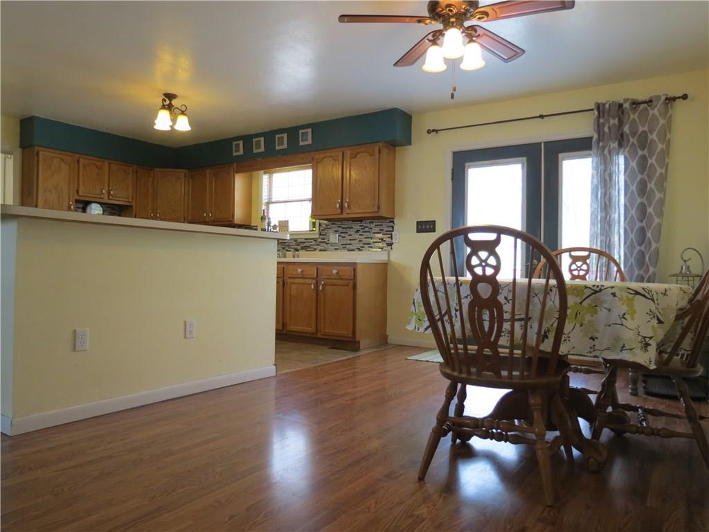127 Alderson Road Saxonburg, PA 16056 - Photo 3 of 25 The dining area is adjacent to the kitchen and has French door access to the huge deck.