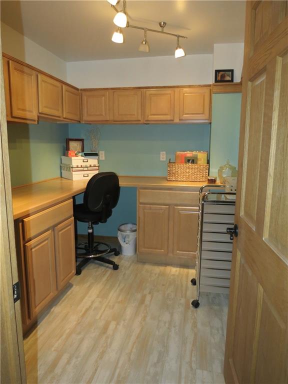127 Alderson Road Saxonburg, PA 16056 - Photo 21 of 25 One of the additional rooms in the basement with tons of storage that is perfect for the crafter, collector or a home office!