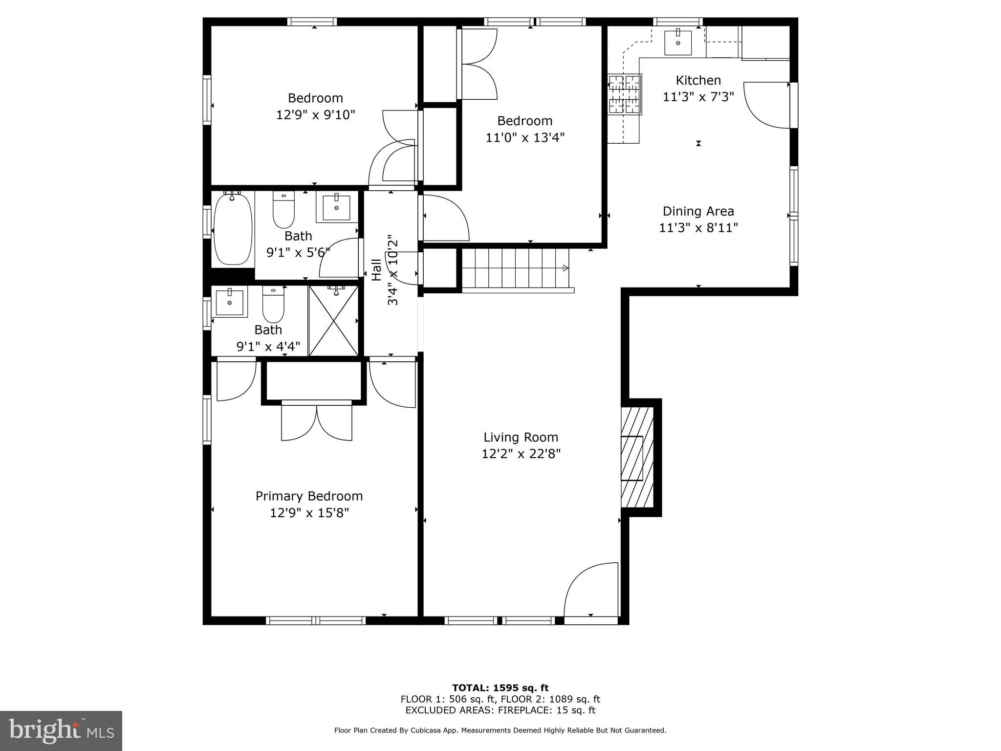 8336 Lynnewood Road Philadelphia, PA 19150 - Photo 33 of 35 1st Floor Layout