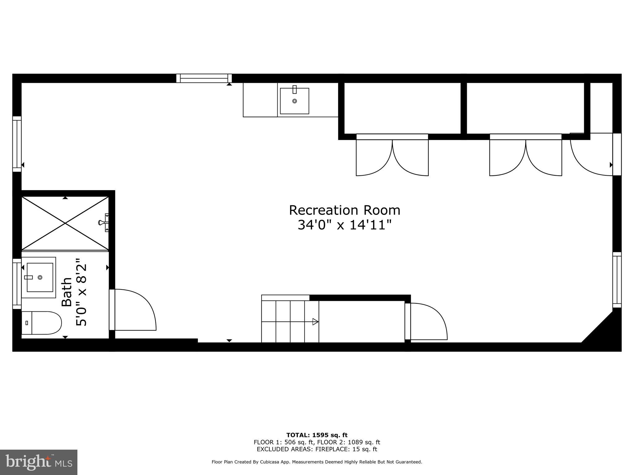 8336 Lynnewood Road Philadelphia, PA 19150 - Photo 34 of 35 Basement Layout
