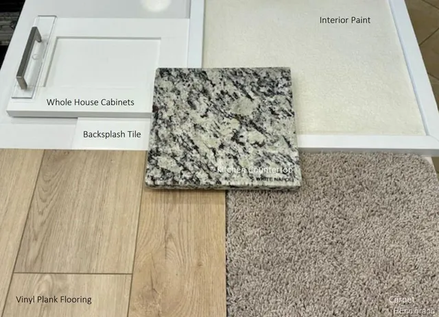 view of a wooden door