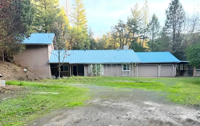 a view of a car garage