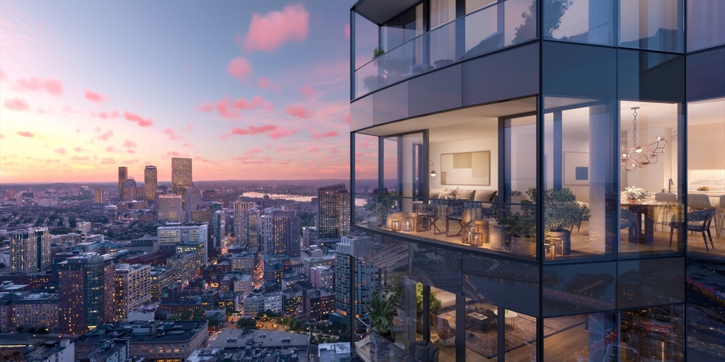682 Atlantic Avenue, Unit 37D Boston, MA 02111 - Photo 41 of 42 a city view
