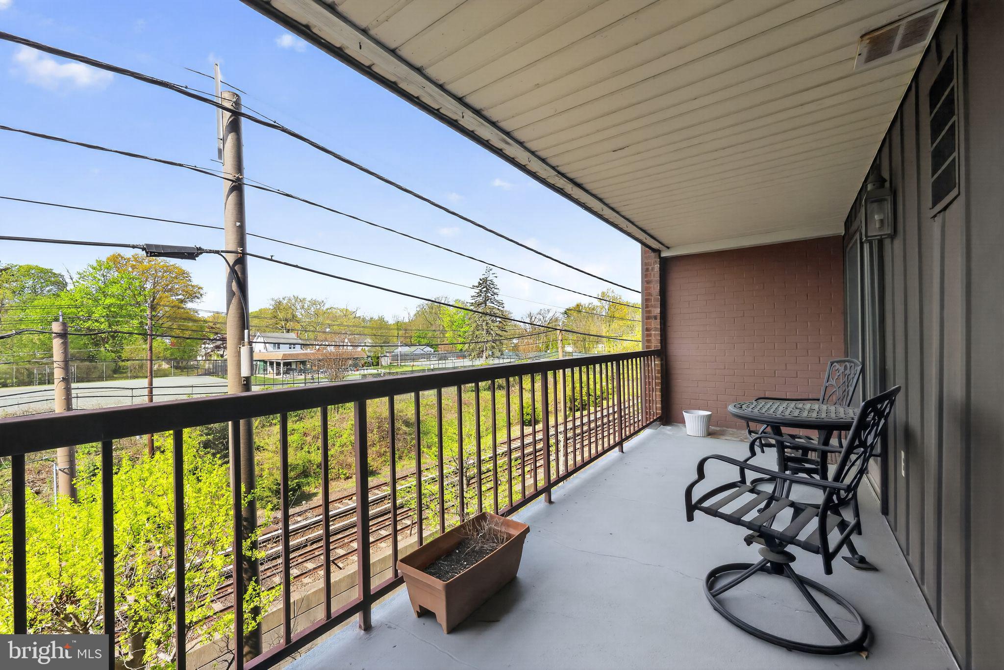 213 Haddonfield Cmns, Unit 213 Haddonfield, NJ 08033 - Photo 4 of 35 Charming balcony with scenic views.