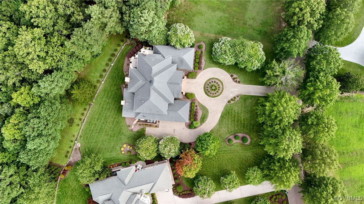 1220 Two Rivers Point Williamsburg, VA 23185 - Photo 50 of 50 an aerial view of house with yard swimming pool and outdoor seating