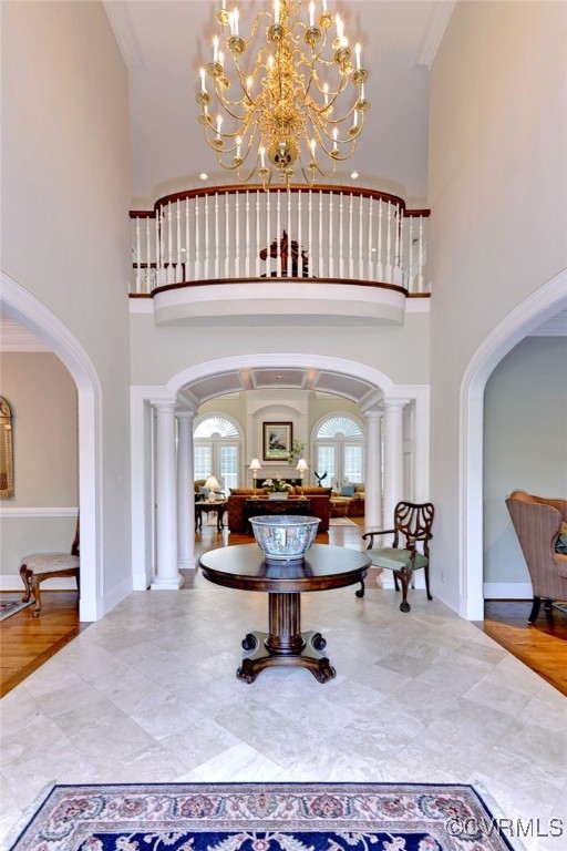 1220 Two Rivers Point Williamsburg, VA 23185 - Photo 6 of 50 a living room with furniture a rug and a table