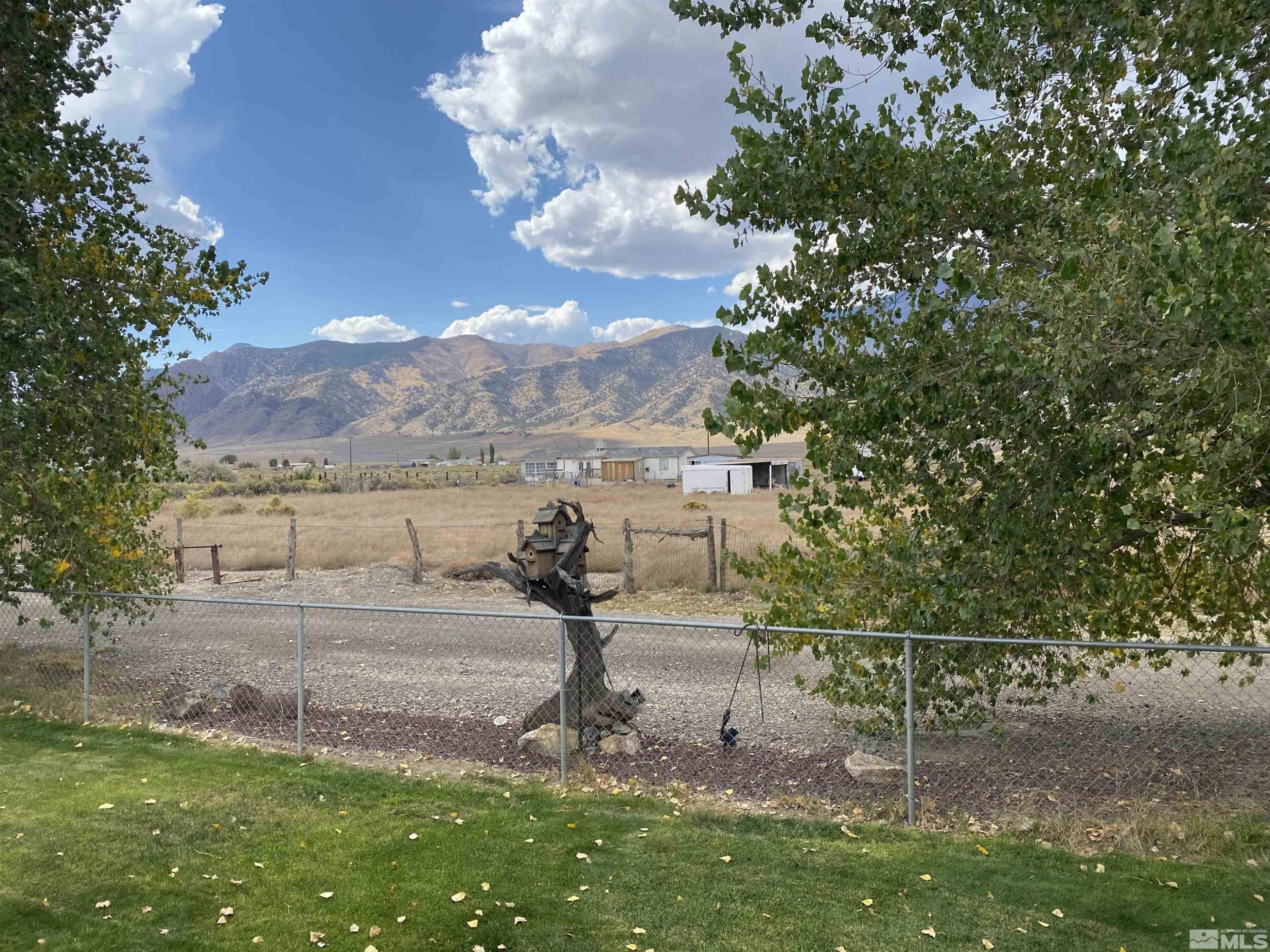 451 Manley Ranch Road Round Mountain, NV 89045 - Photo 24 of 40 a view of a backyard