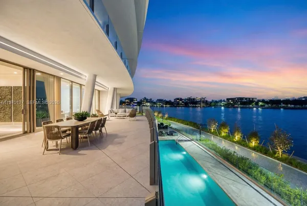 a view of a bathroom with a tub