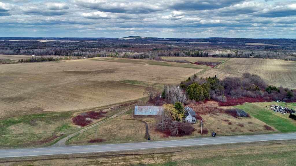 293 Hughes Road Mapleton, ME 04757 - Photo 46 of 56 farm-maine-aerial-drone