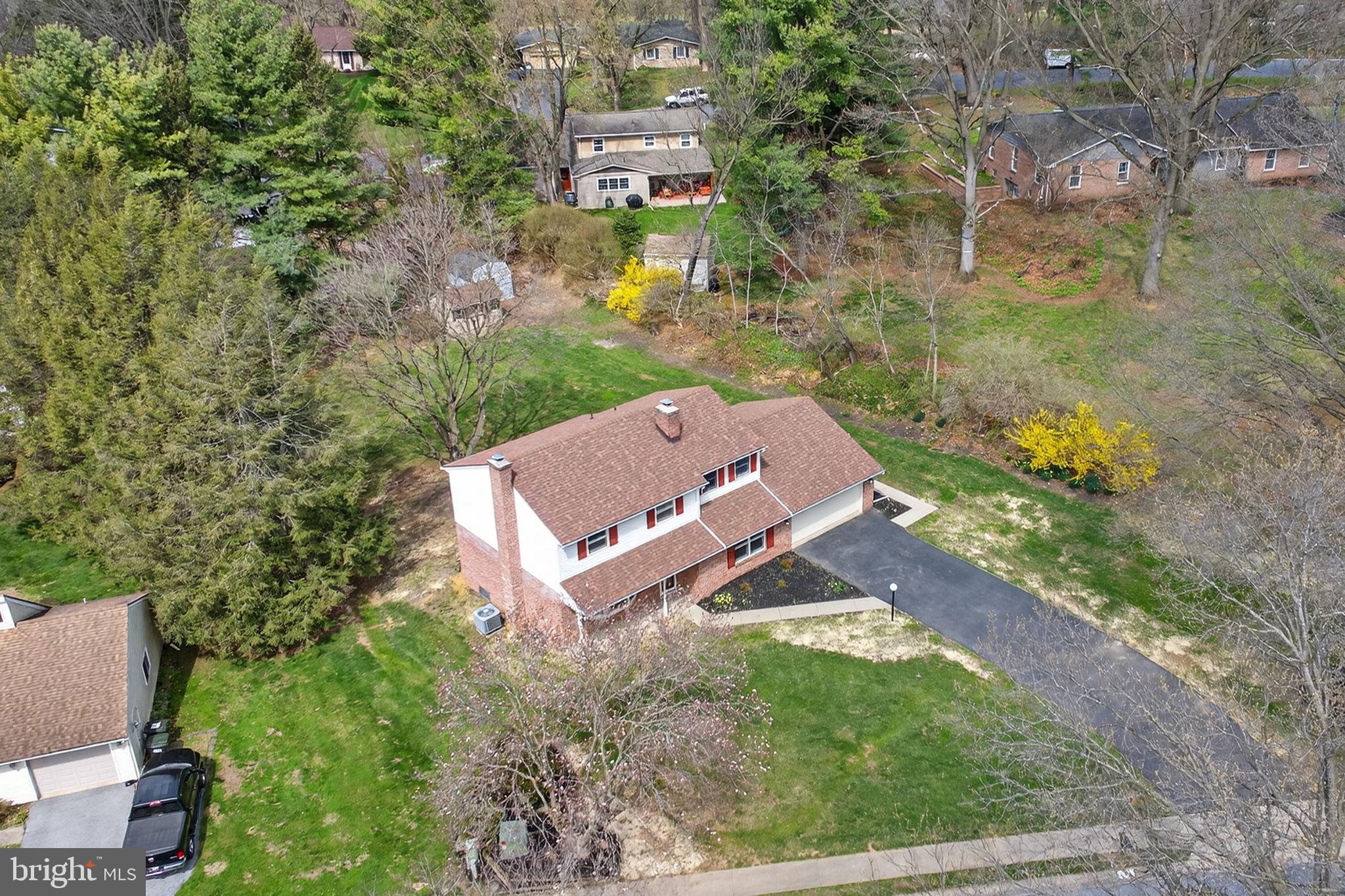 2348 Henbird Lane Lancaster, PA 17601 - Photo 48 of 58 an aerial view of a house with a garden