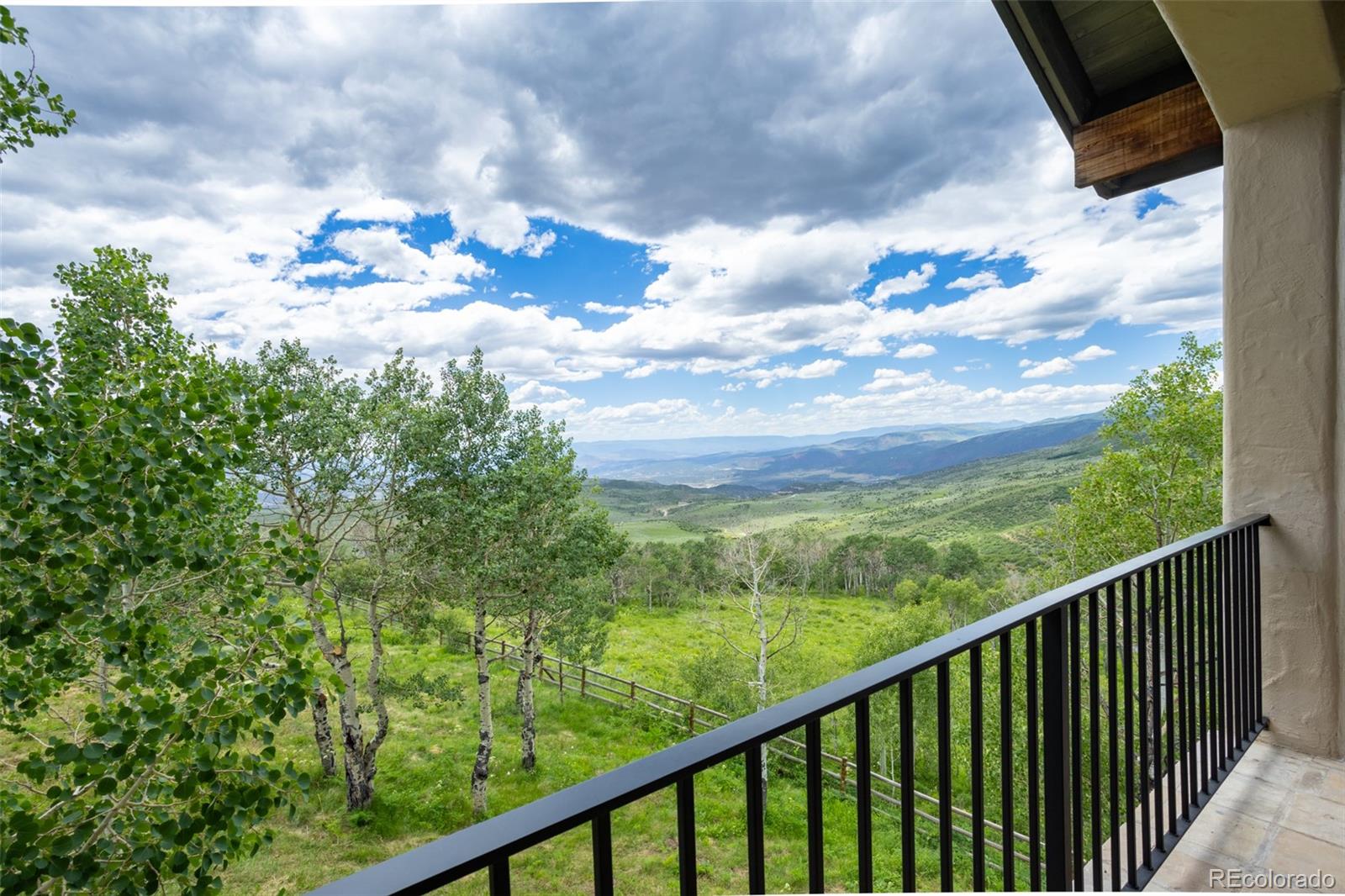 6903 Bellyache Ridge Road Wolcott, CO 81655 - Photo 39 of 50 a view of a balcony with an outdoor space