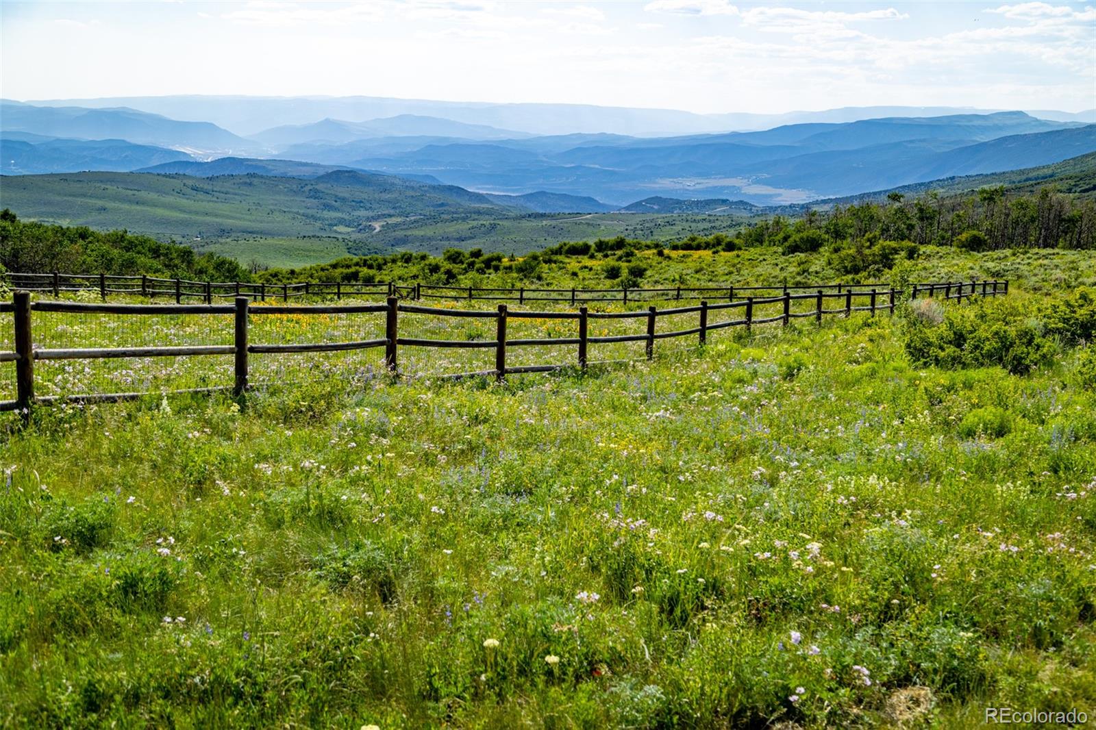 6903 Bellyache Ridge Road Wolcott, CO 81655 - Photo 49 of 50 a view of a garden with an ocean view