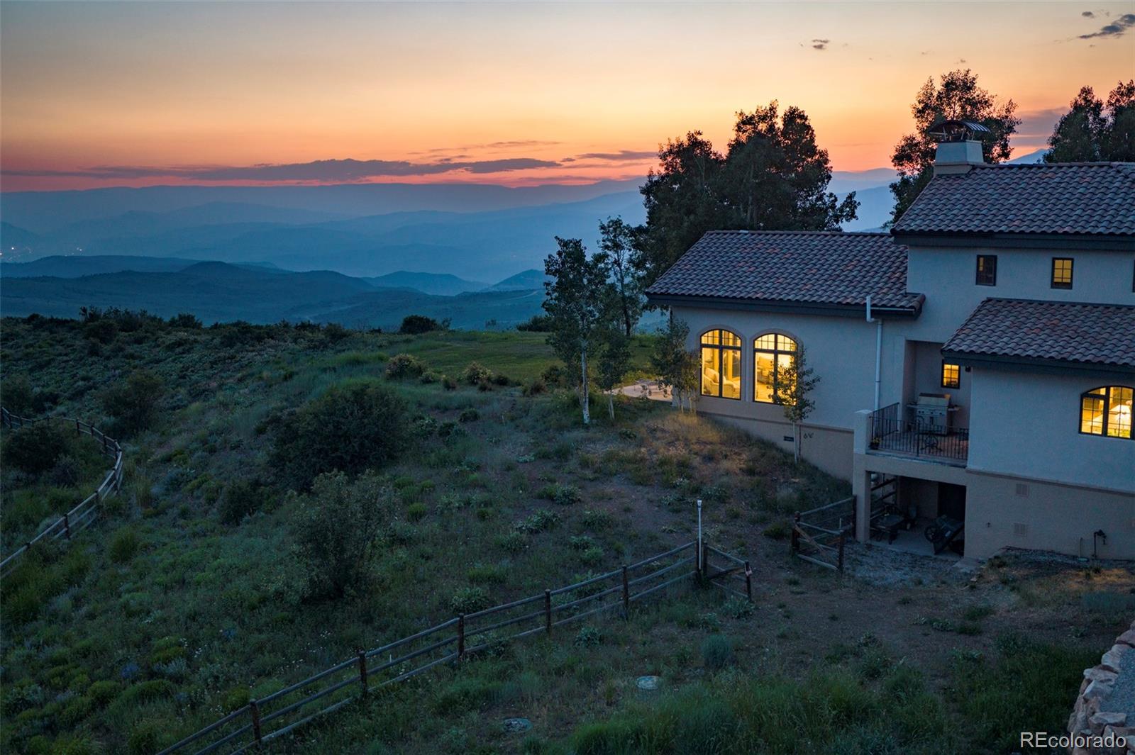 6903 Bellyache Ridge Road Wolcott, CO 81655 - Photo 6 of 50 a view of a terrace with a garden