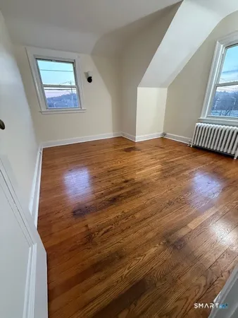 wooden floor in an empty room