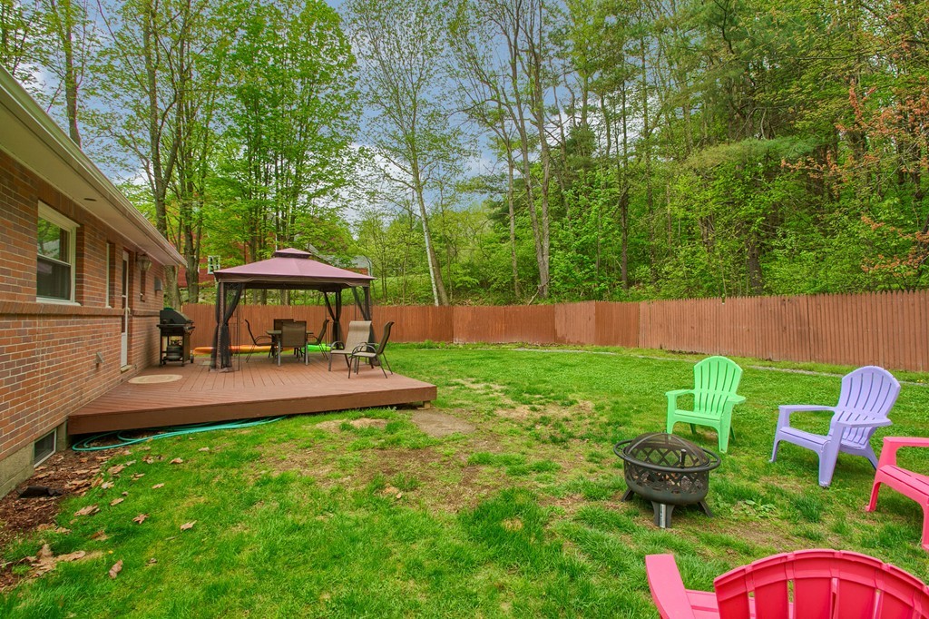 30 Center Street Ashburnham, MA 01430 - Photo 26 of 30 a view of backyard with seating area and green space