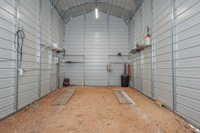 a view of a outdoor space of building