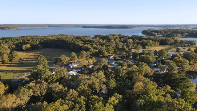 a view of city and ocean