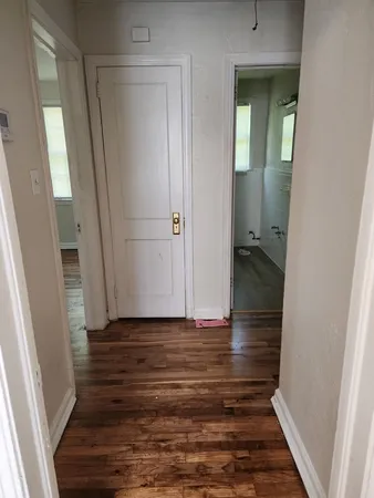 a view of wooden floor