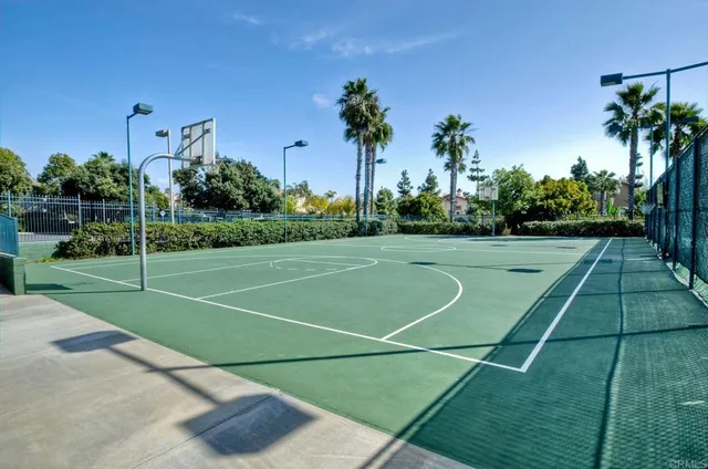 a view of a tennis court